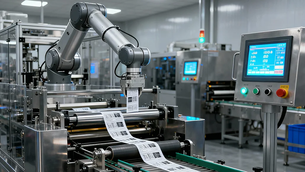 automation in label converting