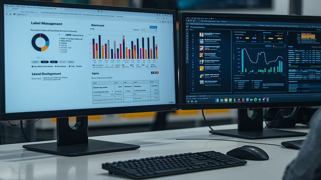 cloud based label asset management