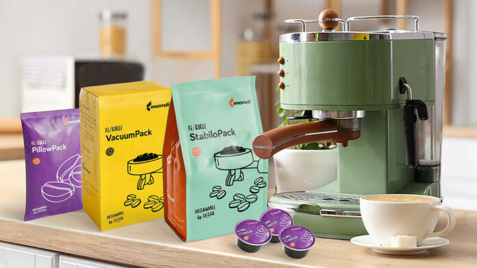 Mondi sustainable coffee packaging