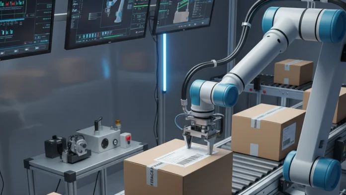 robotic systems in label handling