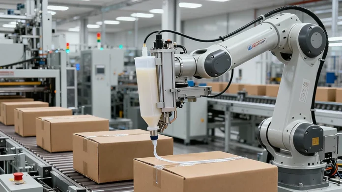 automation in adhesive supply packaging