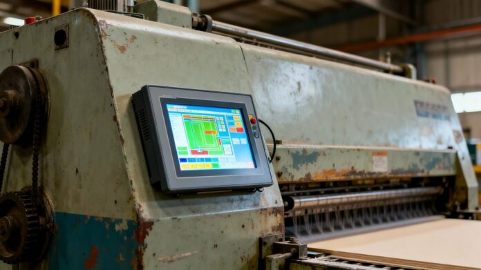 retrofitting gluing equipment packaging