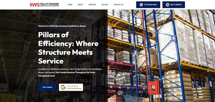 IIWS Pallet Racking Installation & Repair