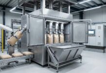 HAVER & BOECKER Increases Energy Efficiency & Cleanliness for Mineral and Chemical Packing with INTEGRA® IV HAVER BOECKER INTEGRA IV