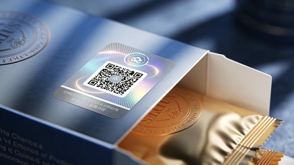 Smart Stickers for Product Authentication in Packaging