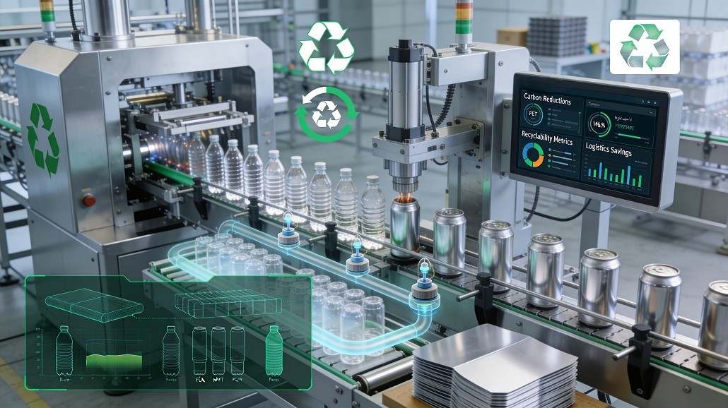 Lightweight bottles and cans