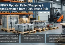 EU Scales Back 100% Reuse Mandate for Pallet Wrapping Rule Pallet Wrapping