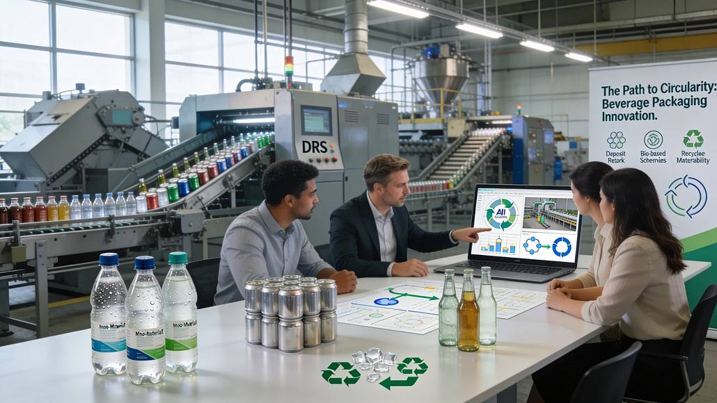 Robotics in beverage packaging operations