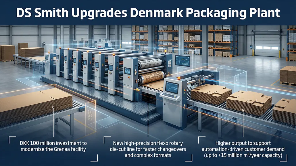 DS Smith invests DKK 100