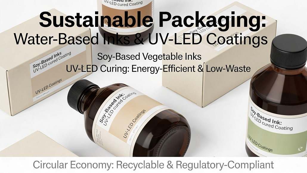 Sustainable inks for packaging
