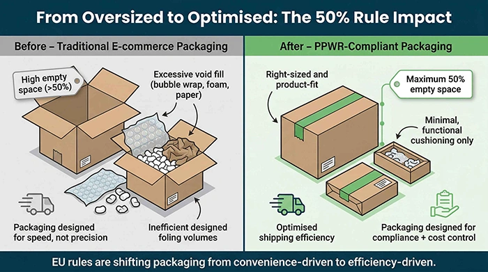 E-commerce vs Traditional Packaging
