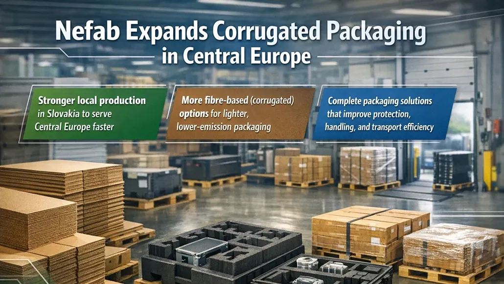 Nefab Corrugated Expansion