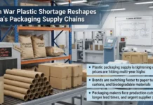 Plastic Shortages Accelerate Asia’s Shift to Paper Packaging Plastic Shortage