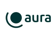 Aura Global Launched for Future-Ready Sustainable Packaging Aura logo: dark teal circle with a curved arc around it, followed by the word 'aura' in teal.