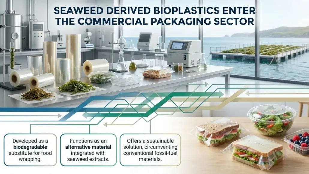 seaweed derived bioplastics