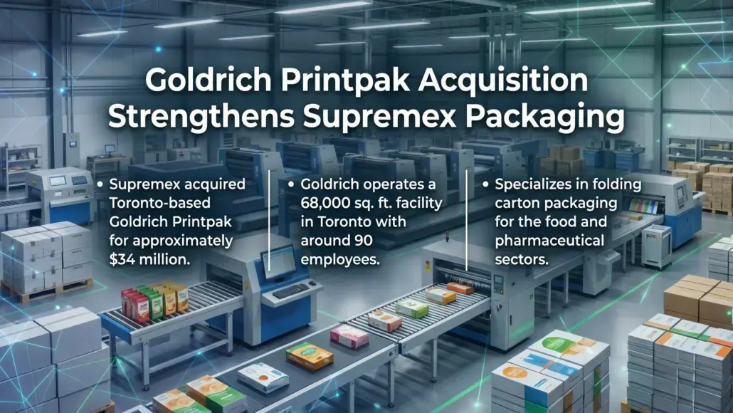 Goldrich Printpak Acquisition