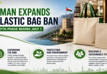 Plastic Bag Ban Expands to New Retail Sectors Across Oman Plastic Bag Ban