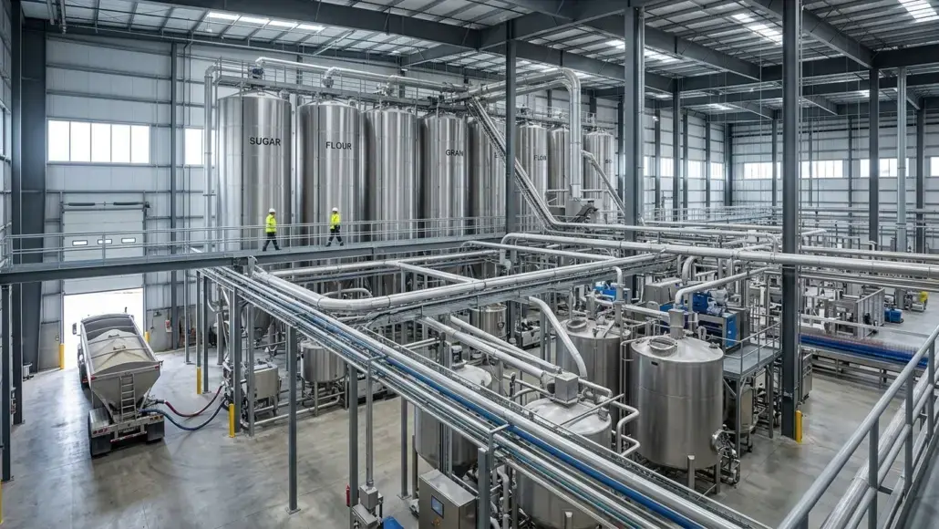 Bulk Ingredient Handling Improving Beverage Production