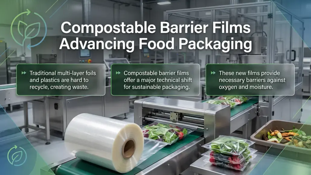 Compostable Barrier Films Advancing Food Packaging
