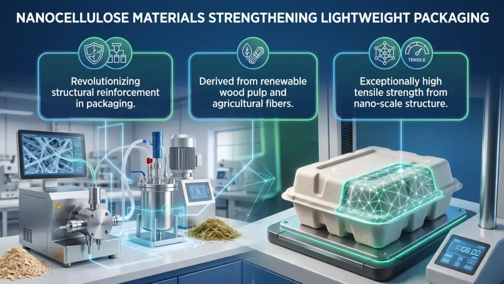 Nanocellulose Materials Strengthening Lightweight Packaging