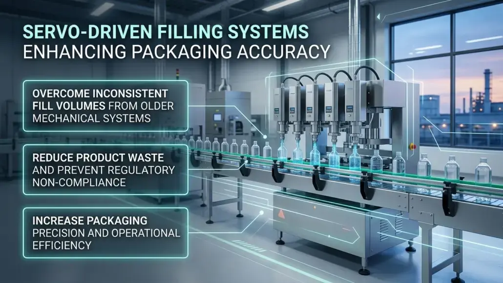 Servo-Driven Filling Systems Enhancing Packaging Accuracy
