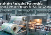 Tiptree Adopts Amcor’s PCR-Certified Films Ahead of UK Plastic Packaging Tax Changes Tiptree Adopts Amcor's PCR-Certified Films Ahead of UK Plastic Packaging Tax Changes