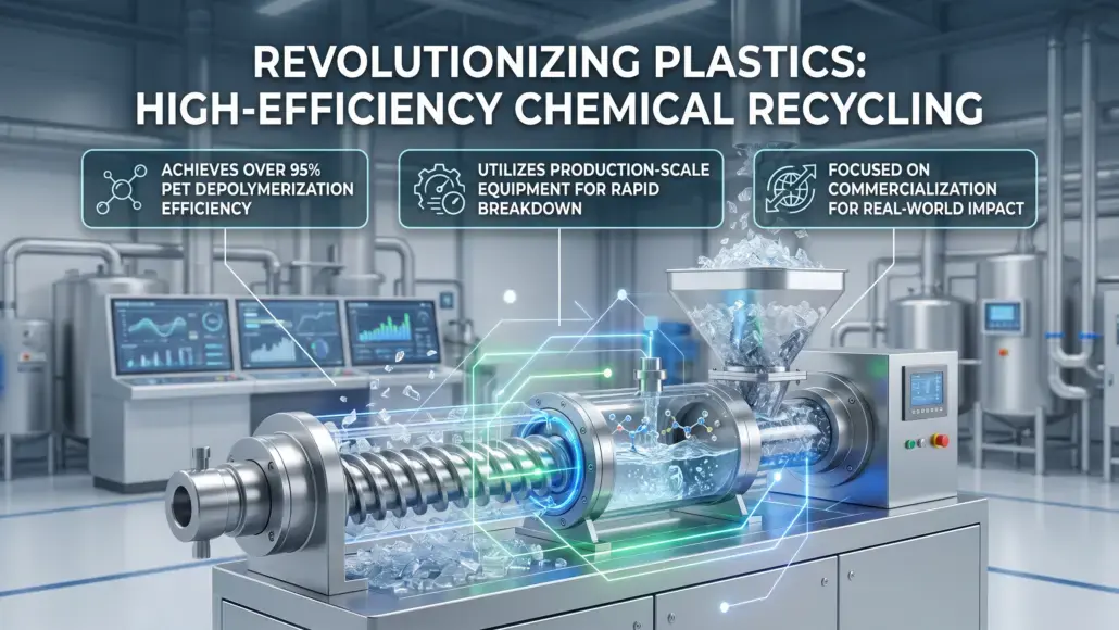 Kirin and JSW Achieve 95% PET Depolymerization in Chemical Recycling Breakthrough