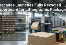 Cascades Launches Fully Recycled Paperboard Built for Lithographic Packaging Cascades Launches Fully Recycled Paperboard Built for Lithographic Packaging