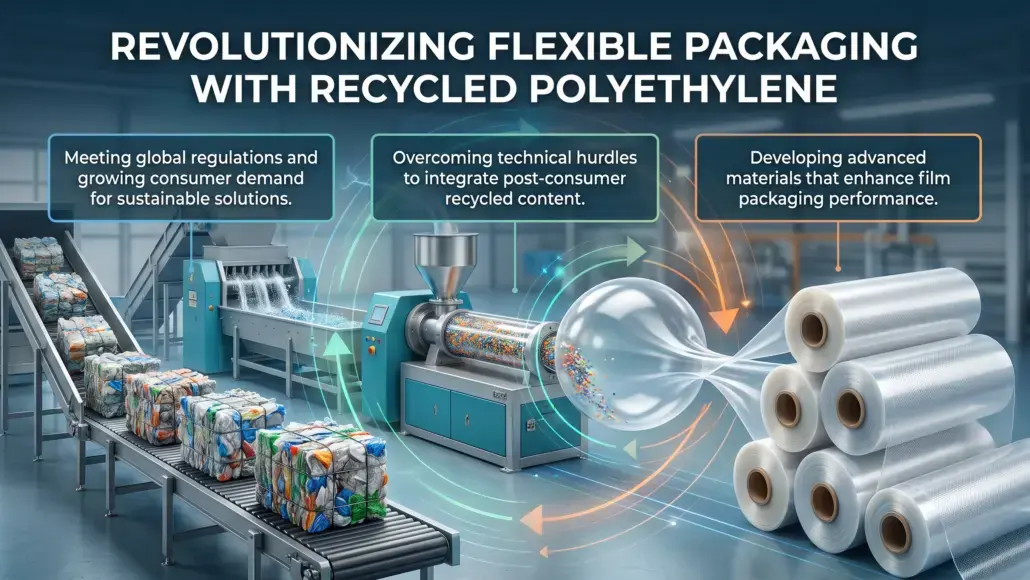 Recycled Polyethylene Materials Improving Film Packaging Performance