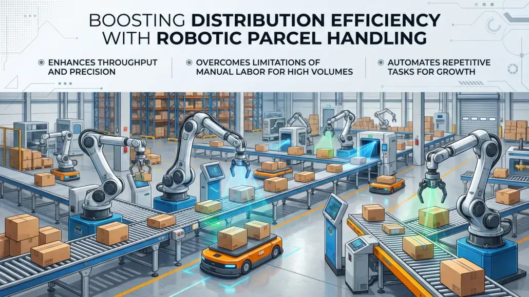 Robotic Parcel Handling Improving Packaging Centre Productivity