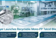 Bayer Launches Recyclable Mono-PP Talcid Blister in Germany Bayer Launches Recyclable Mono-PP Talcid Blister in Germany