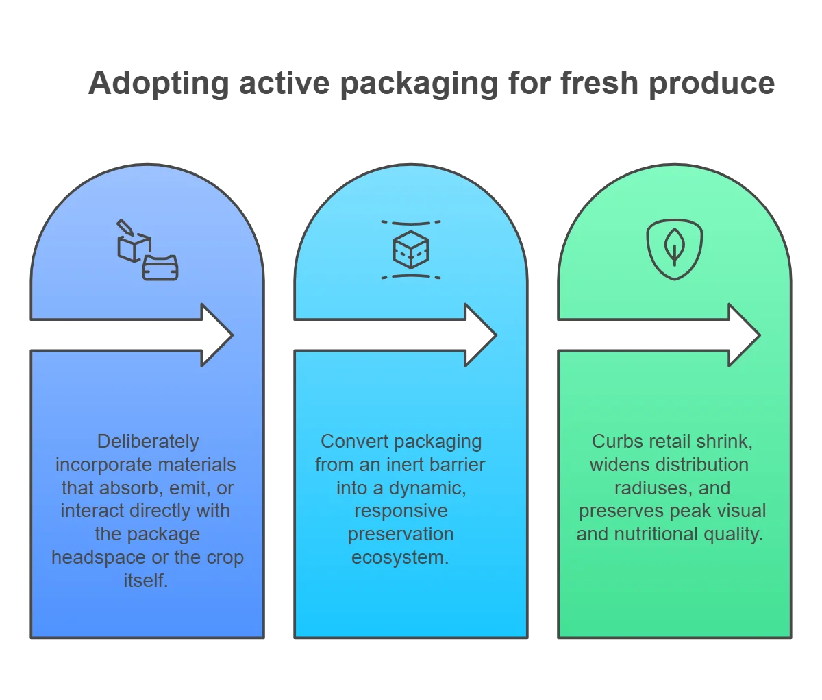 Active Packaging for Fresh Produce Extending Shelf Life