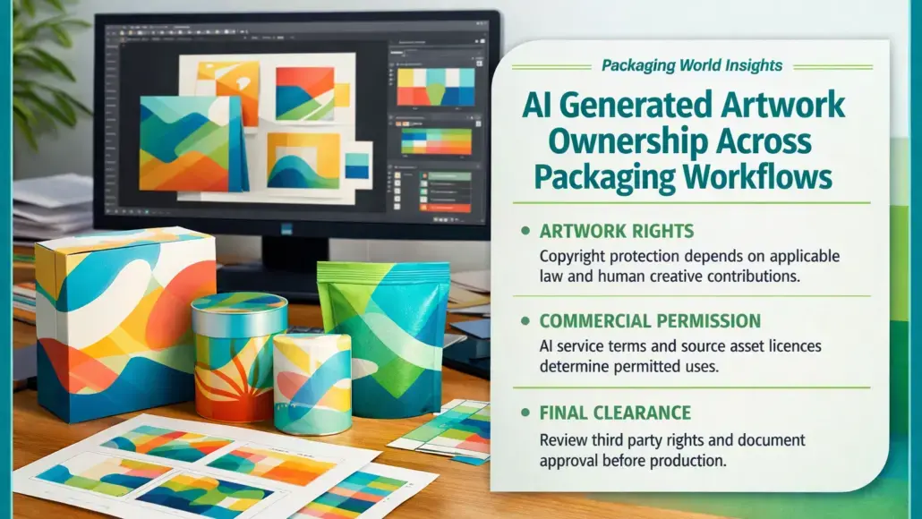 AI Generated Artwork Ownership Across Packaging Workflows