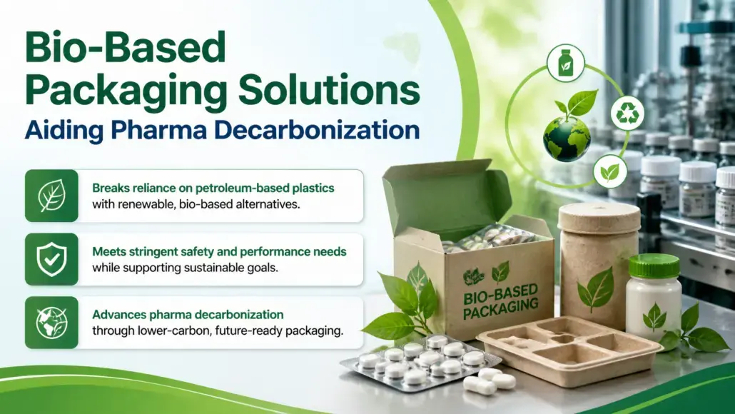 Bio-Based Packaging Solutions Aiding Pharma Decarbonization