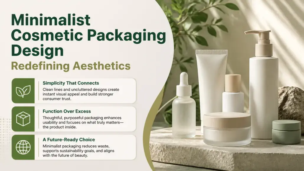 Minimalist Cosmetic Packaging Design Redefining Aesthetics