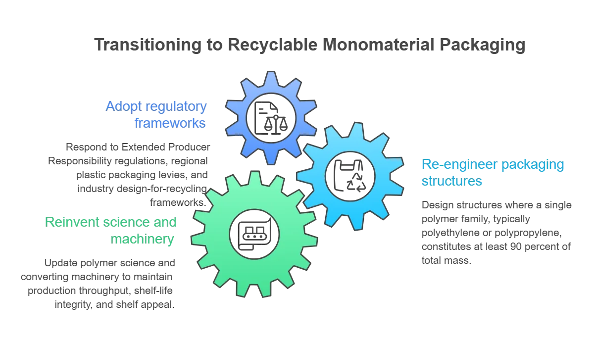 Navigating the Transition to Recyclable Monomaterial Flexible Packaging
