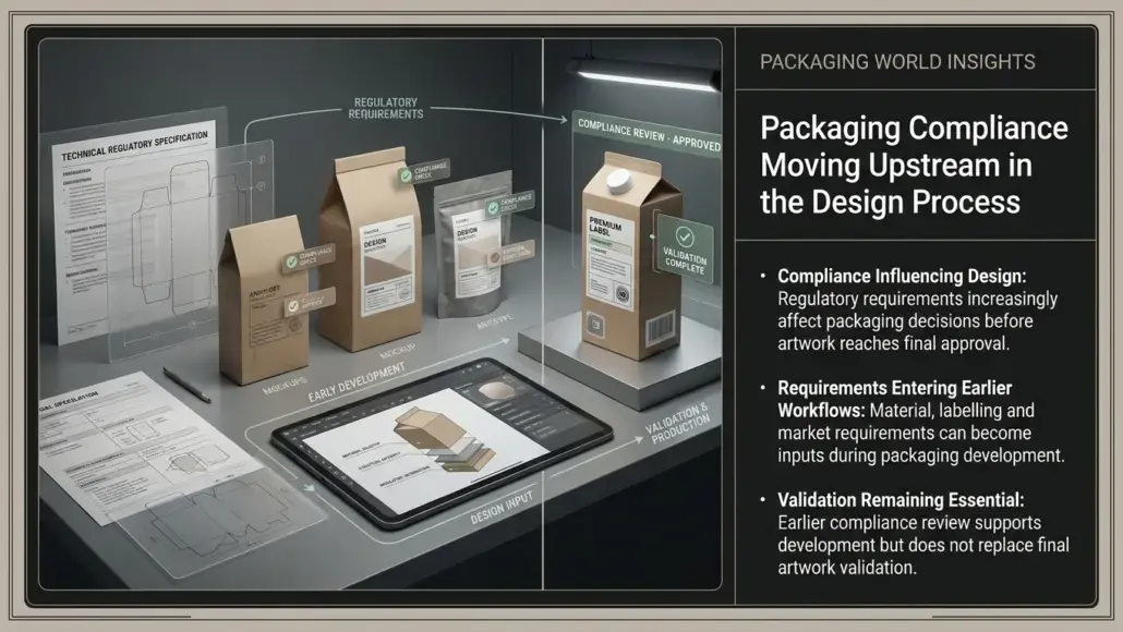 Packaging Compliance Moving Upstream in the Design Process