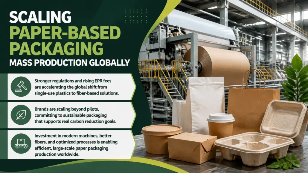 Scaling Paper-Based Packaging Mass Production Globally