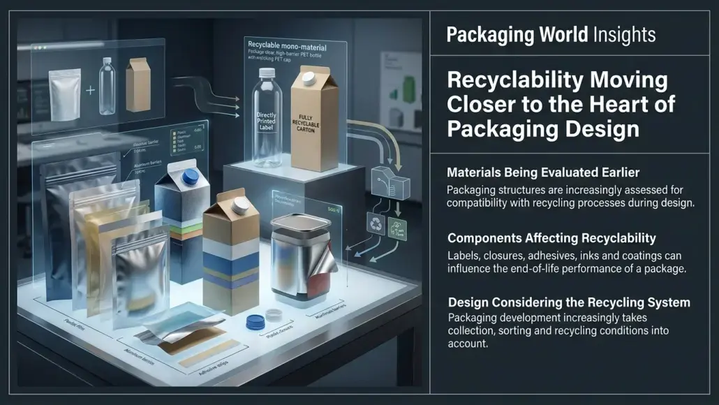 Recyclability Moving Closer to the Heart of Packaging Design
