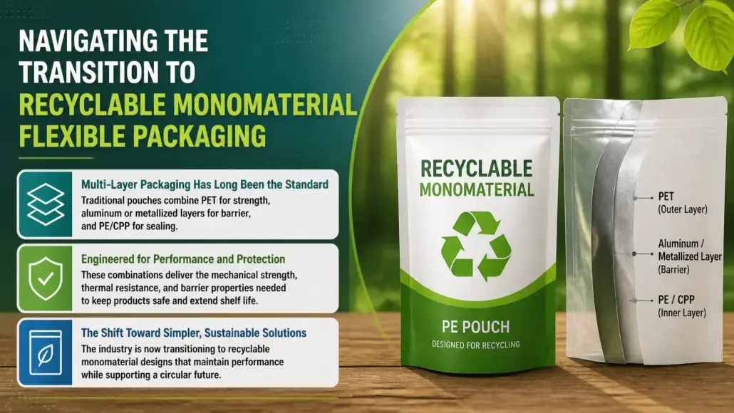 Navigating the Transition to Recyclable Monomaterial Flexible Packaging