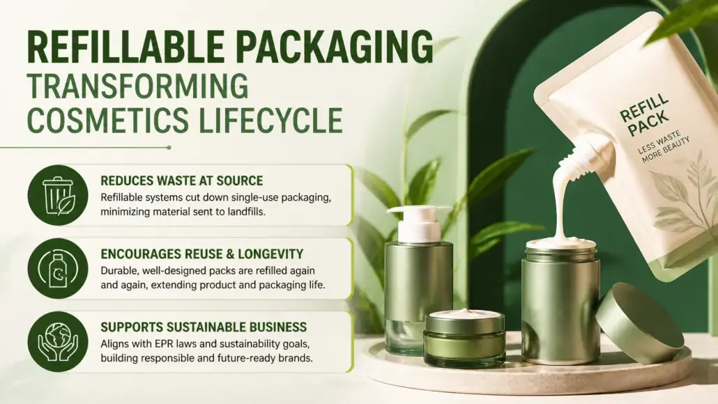 Refillable Packaging Transforming Cosmetics Lifecycle