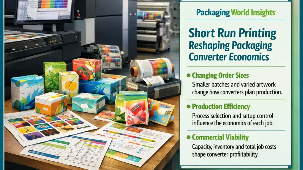 Short Run Printing Reshaping Packaging Converter Economics