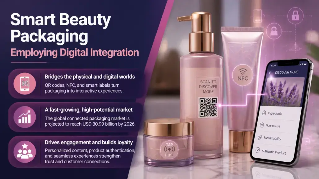 Smart Beauty Packaging Employing Digital Integration