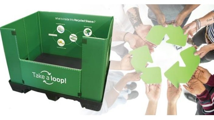 AkyPak Bulk-Container Reusable Sleeve Made of Recycled Plastics Delivers Sustainability Again and Again