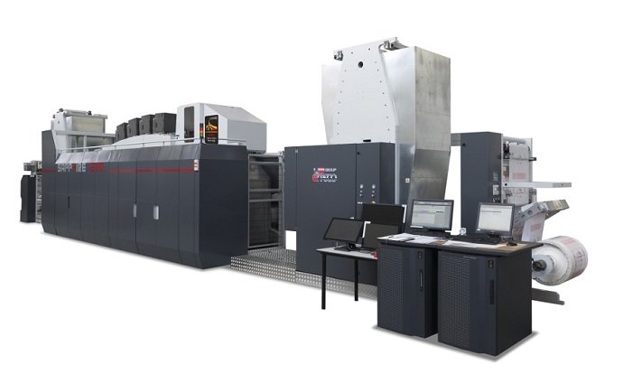 Utecos Sapphire Evo digital press for flexible packaging