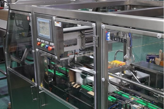 Stainless Steel Cartoner from ELITER Provides Hygiene and Flexibility for Shelf Ready Carton Packaging Automation