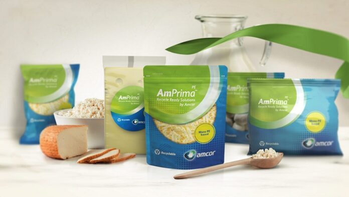 Amcor announces recycle-ready packaging for coffee and cheese under its AmPrima line in Europe
